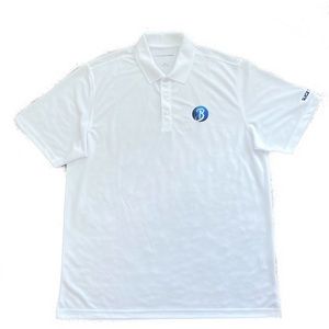 Slice N Bogey White Short Sleeve Golf Polo Shirt XL NEW